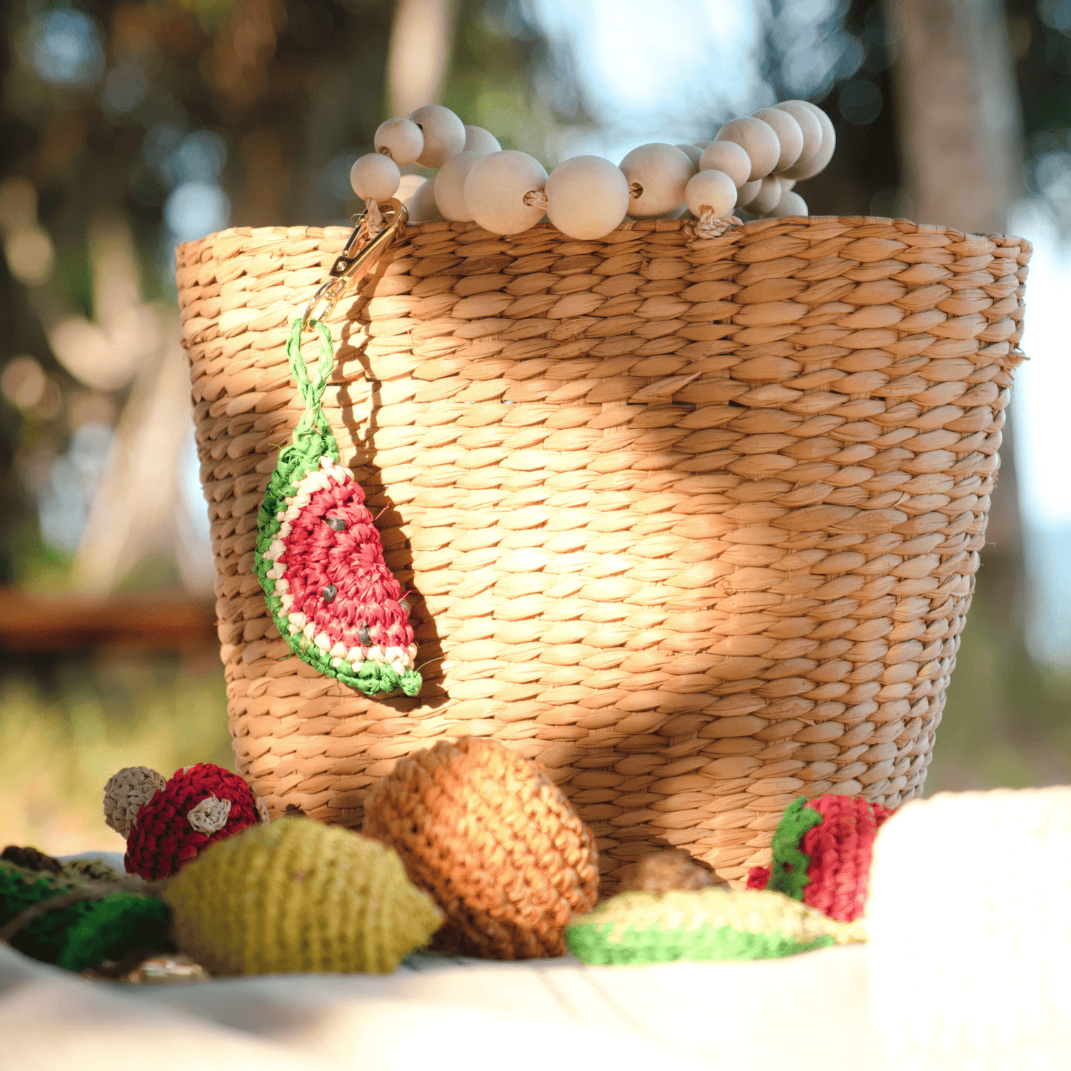 Raffia Bag Charms: 5 Effortless Ways to Style Them This Season - LIKHÂ