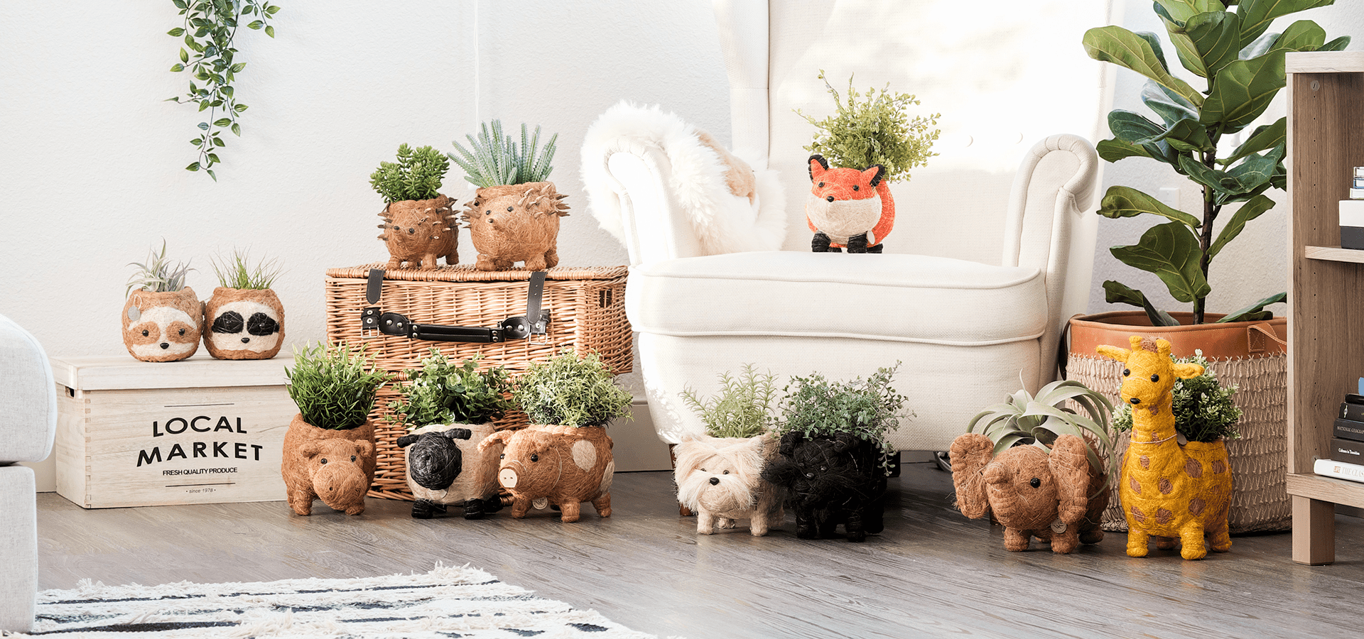 Animal Planters - LIKHÂ