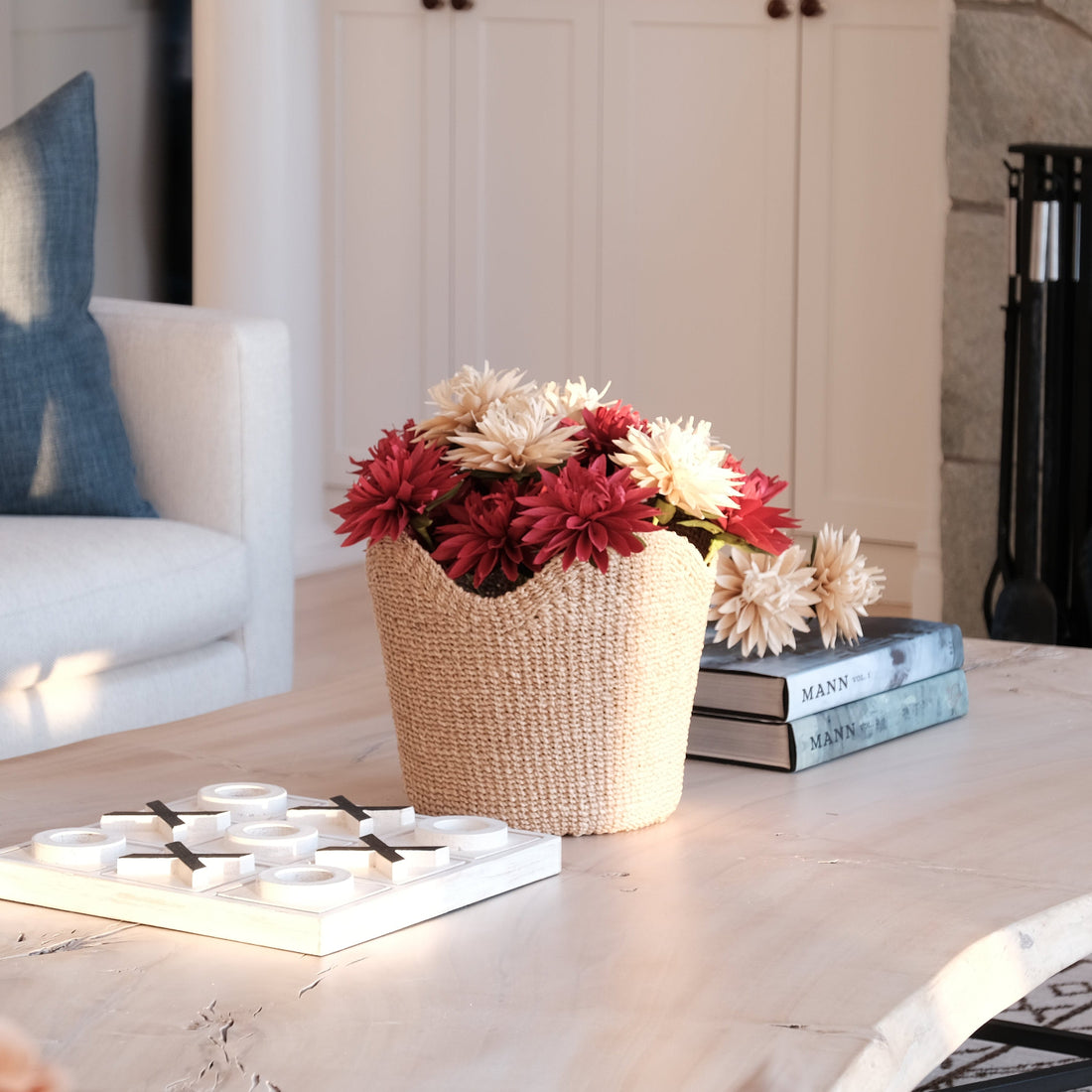 Natural Scallop Basket - Planter Basket | LIKHÂ
