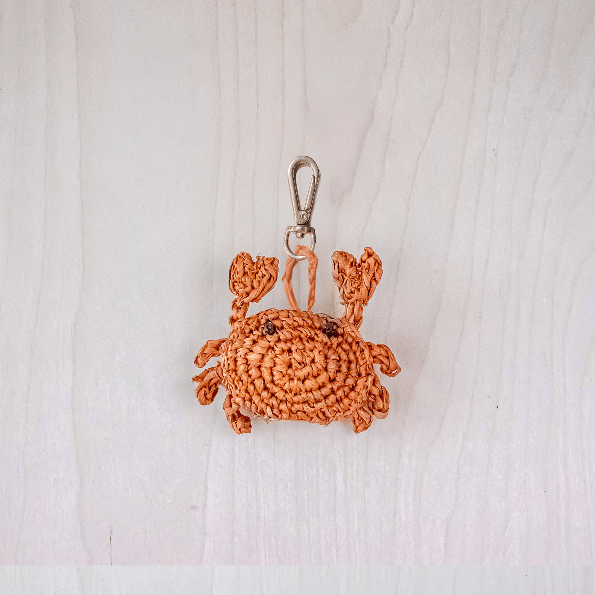 Bag charms - Crab Keychain - Crochet Animal Bag Charms | LIKHÂ - LIKHÂ