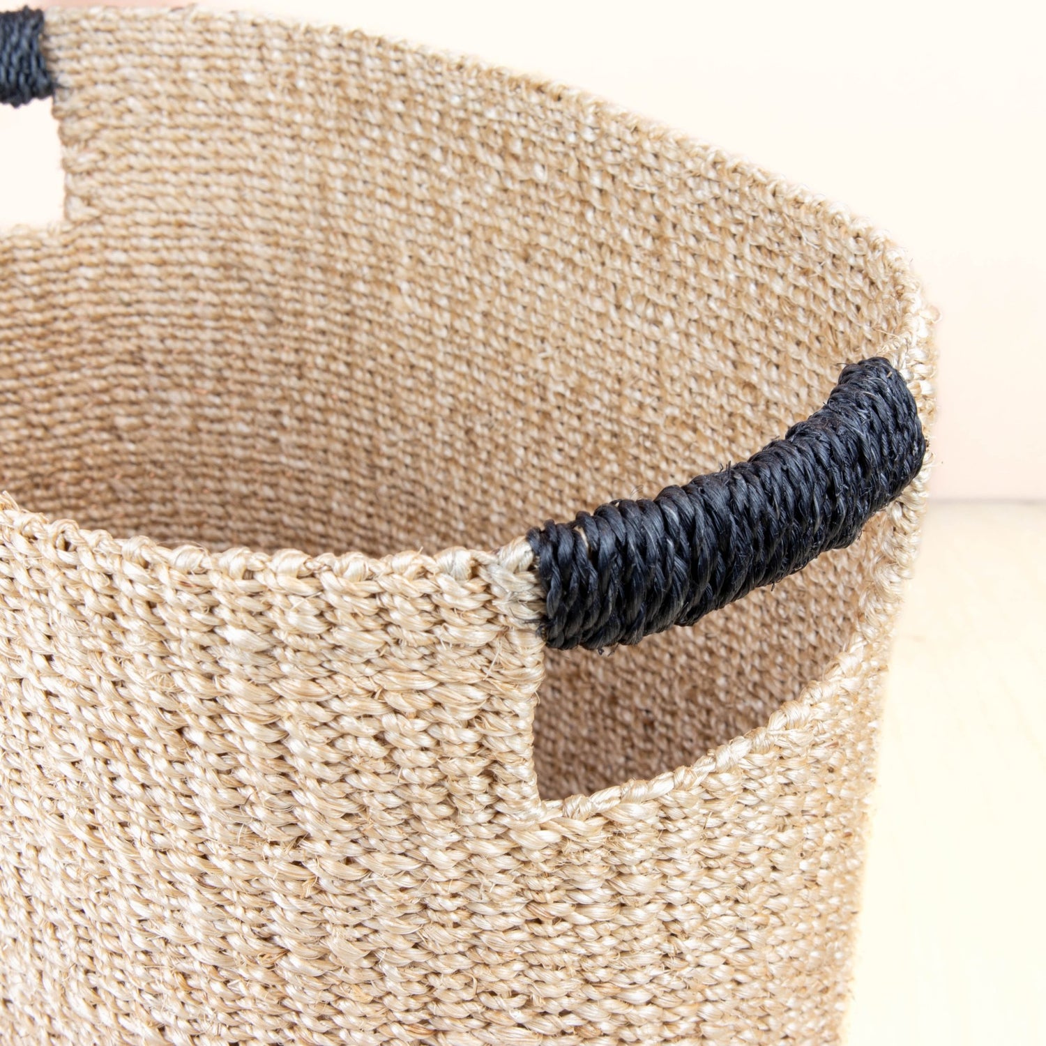 Baskets - Black Oval Storage Baskets, set of 2 - Modern Baskets | LIKHÂ - LIKHÂ