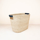 Baskets - Black Oval Storage Baskets, set of 2 - Modern Baskets | LIKHÂ - LIKHÂ