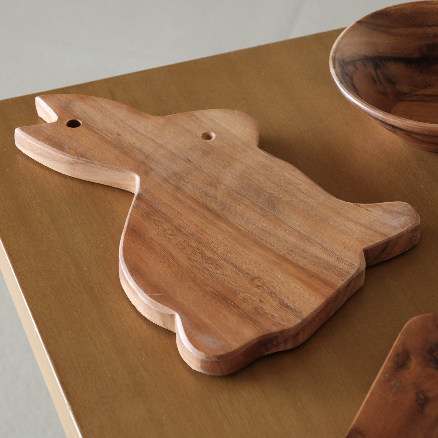 Cheese Board - Rabbit Cheese Board - Acacia Wood | LIKHÂ - LIKHÂ