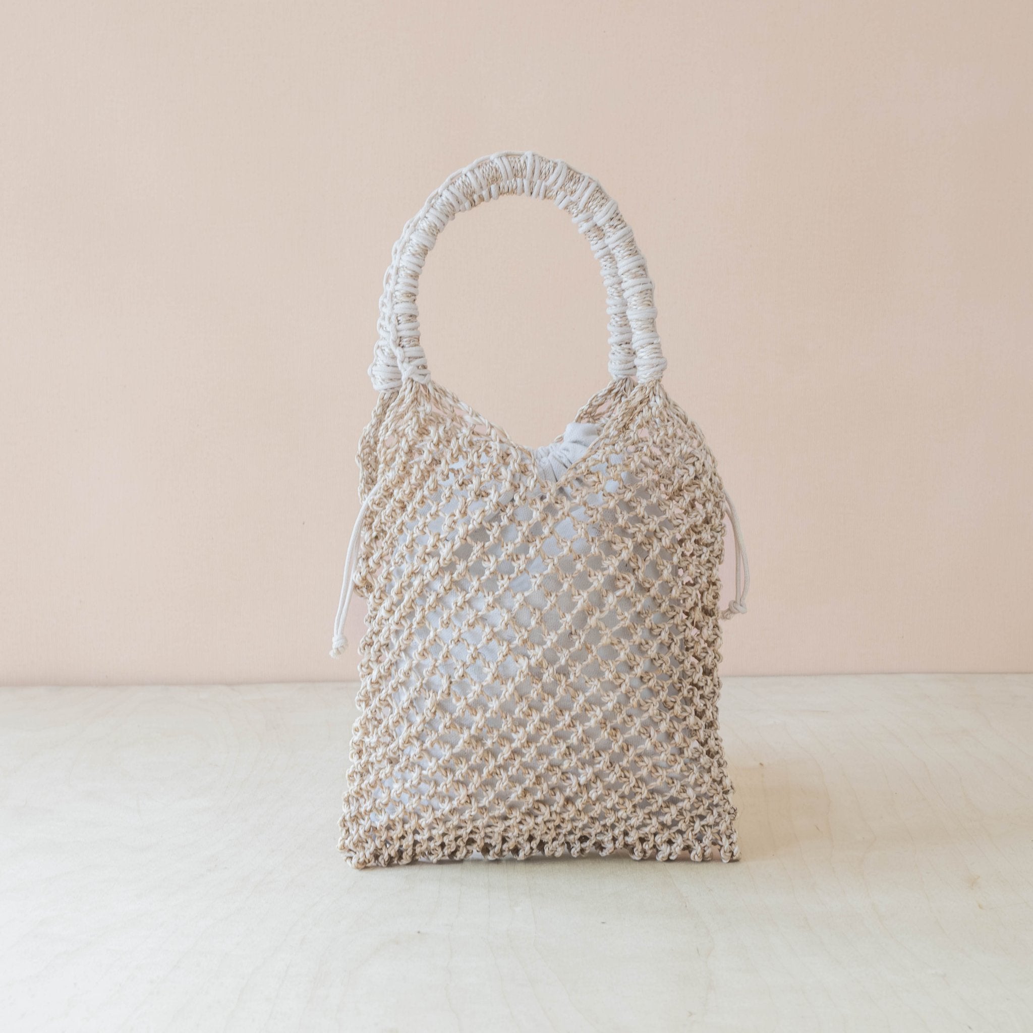 Handbags - Abaca Net Bag – Artisan Handwoven Market Tote | LIKHÂ - LIKHÂ