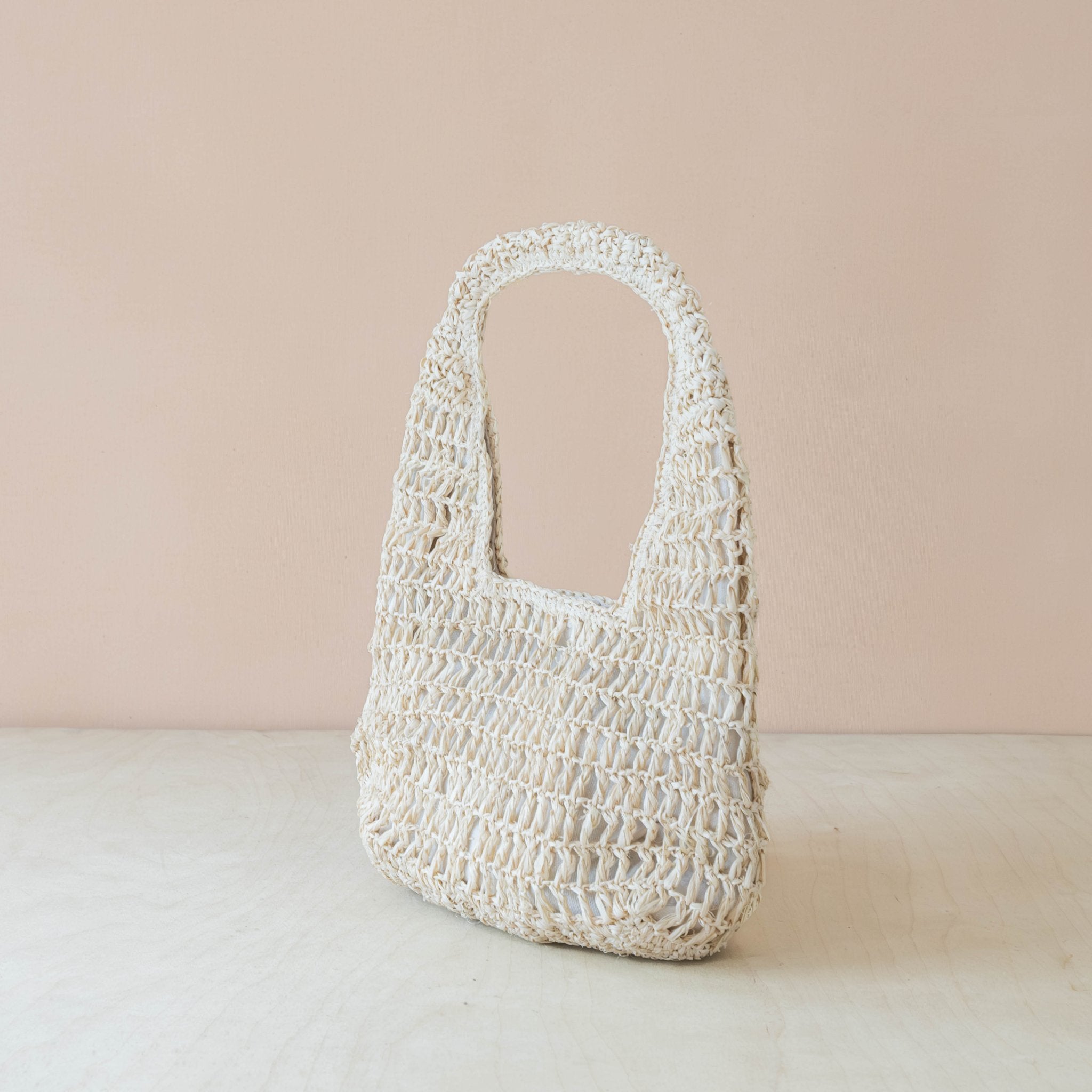 Handbags - Raffia Hobo Bag – Poste Weave Handbag for Everyday | LIKHÂ - LIKHÂ