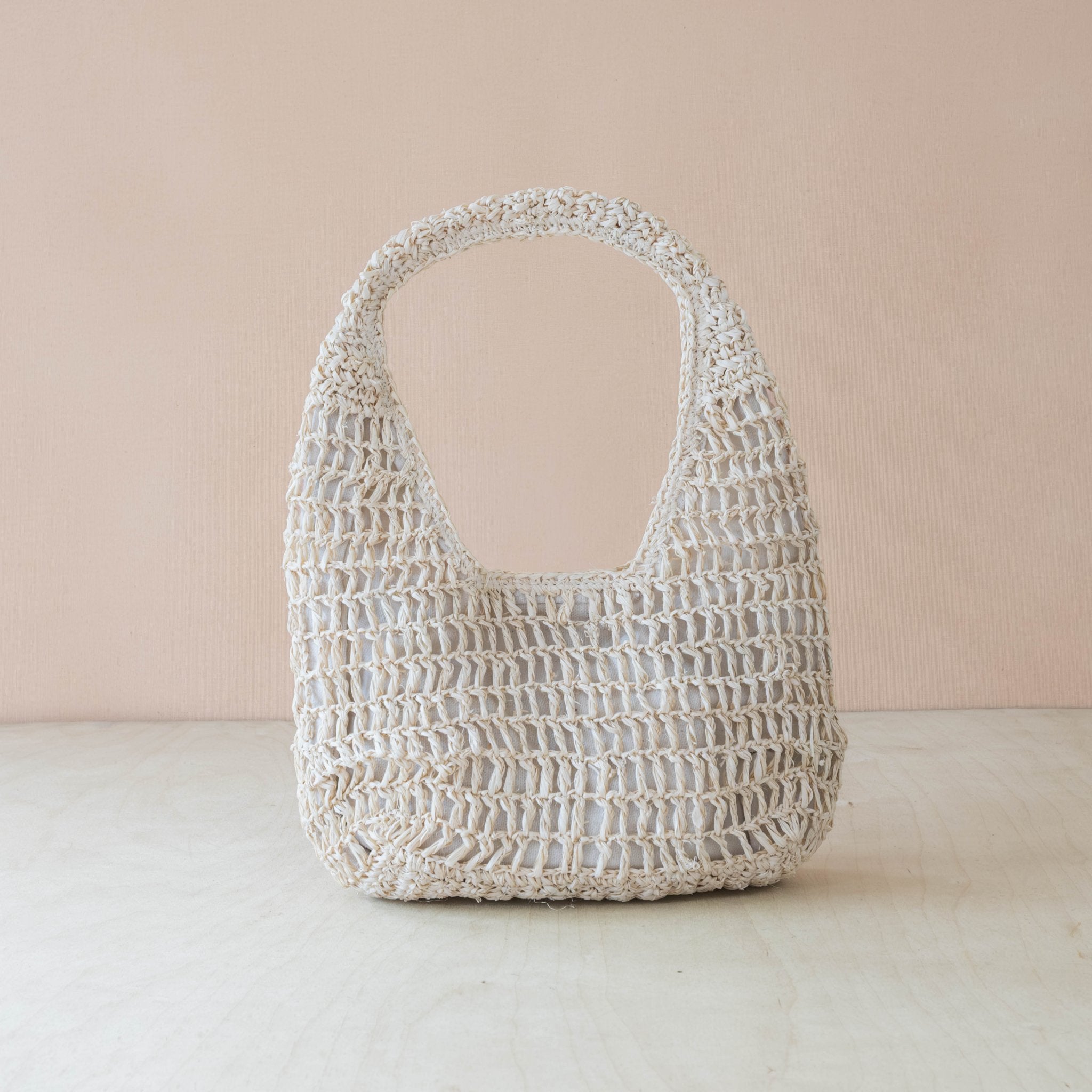 Handbags - Raffia Hobo Bag – Poste Weave Handbag for Everyday | LIKHÂ - LIKHÂ
