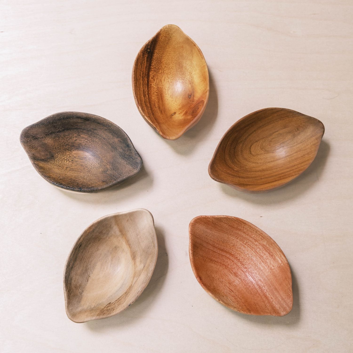 - Lemon Wood Tray - Handcrafted Wooden Display Piece | LIKHÂ - LIKHÂ