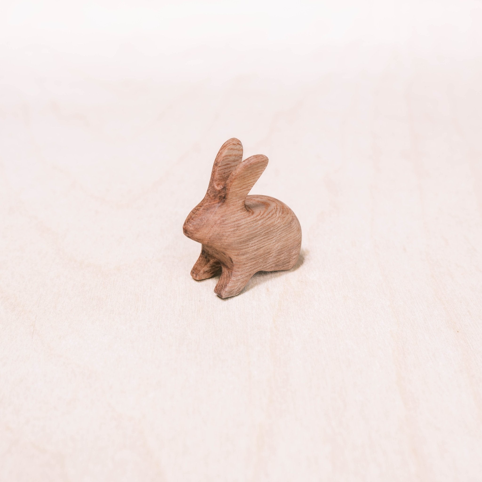 - Mini Wood Bunny Figurines - Handcrafted Assorted Wood Accent | LIKHÂ - LIKHÂ
