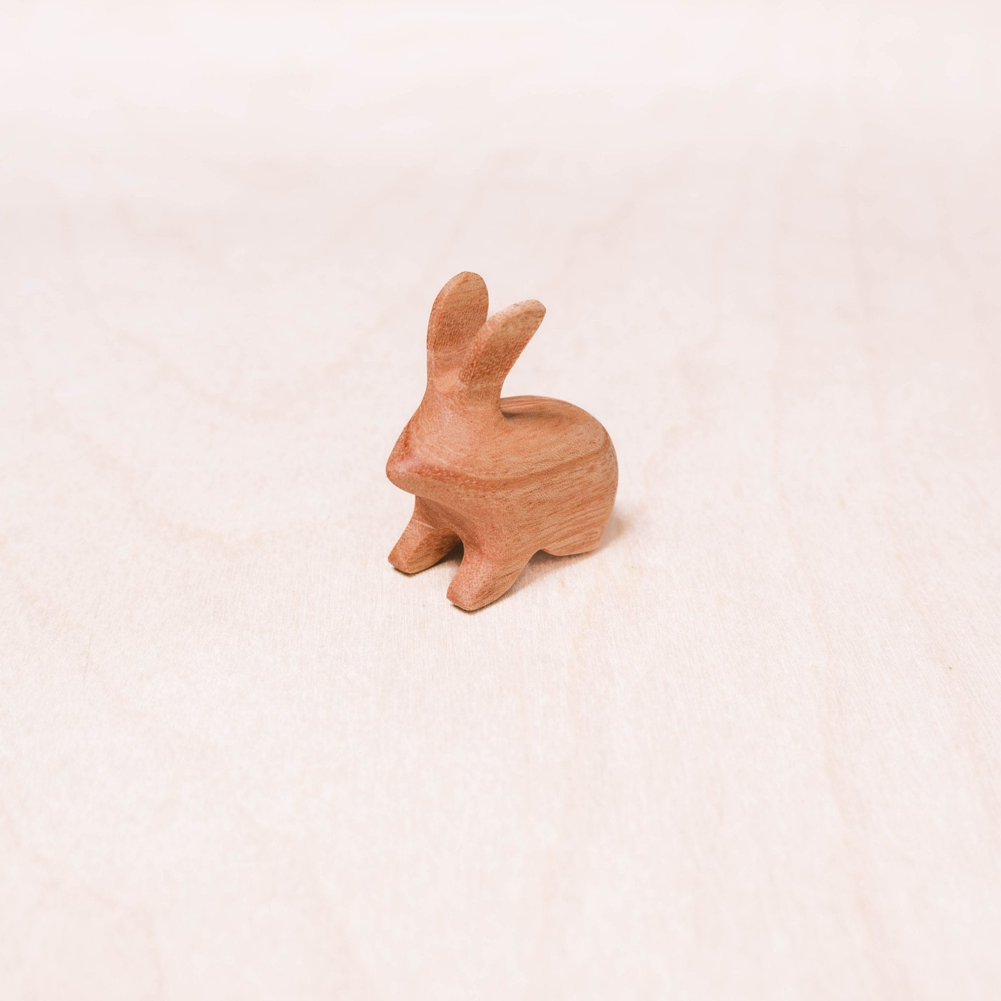 - Mini Wood Bunny Figurines - Handcrafted Assorted Wood Accent | LIKHÂ - LIKHÂ