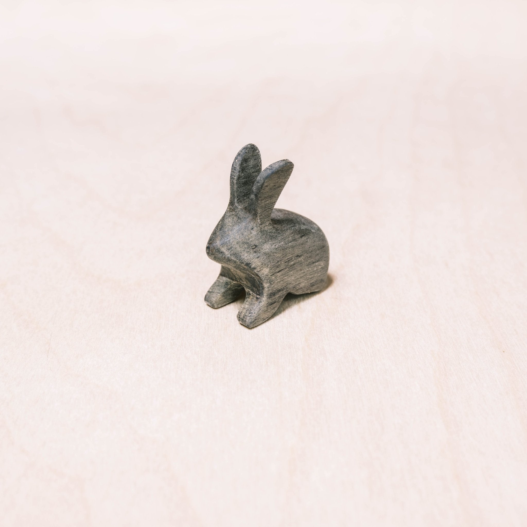 - Mini Wood Bunny Figurines - Handcrafted Assorted Wood Accent | LIKHÂ - LIKHÂ