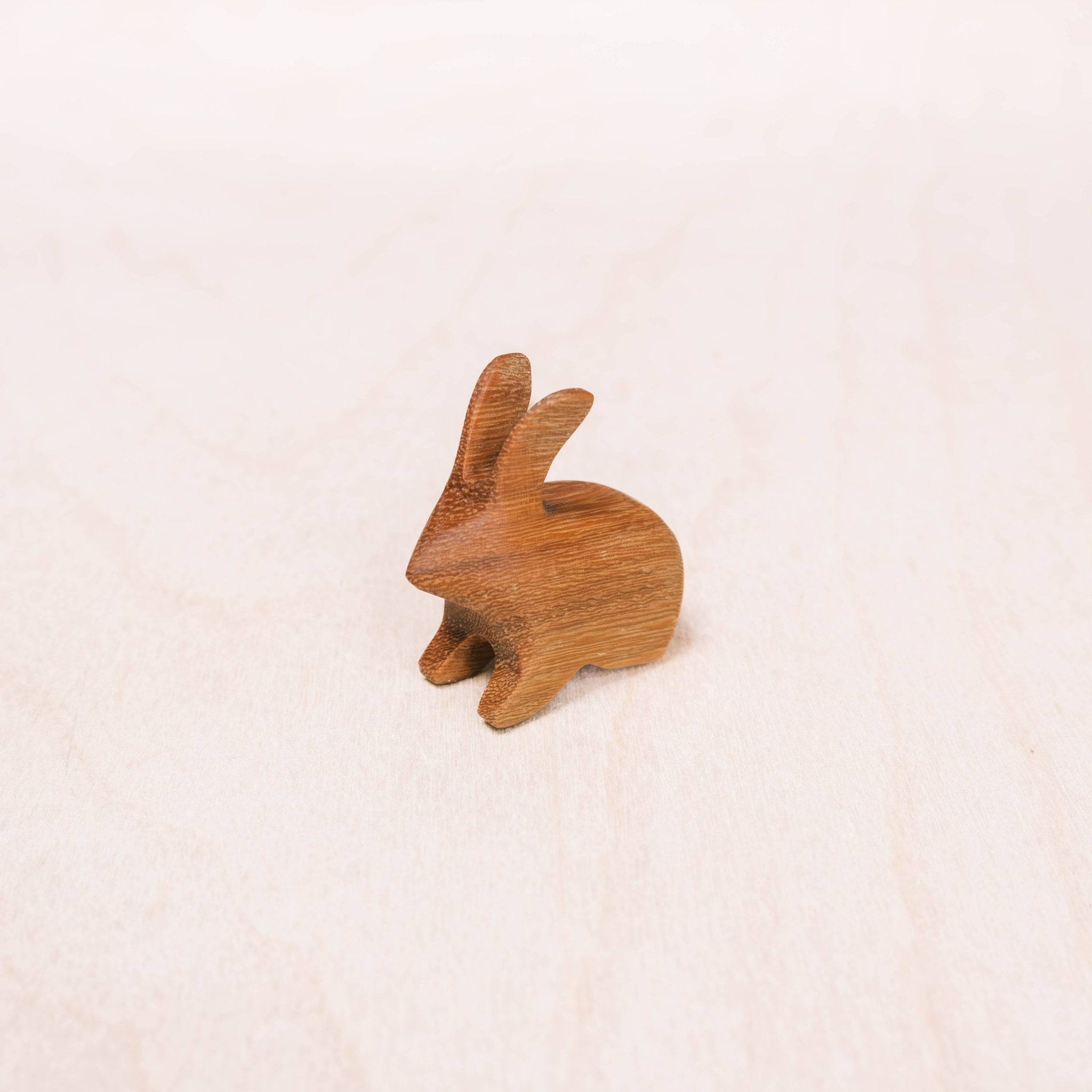 - Mini Wood Bunny Figurines - Handcrafted Assorted Wood Accent | LIKHÂ - LIKHÂ