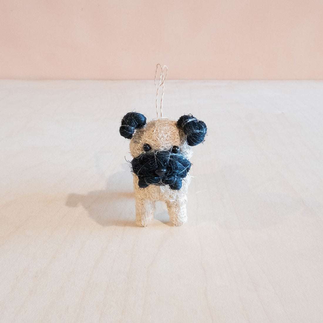 Ornaments - Pug Ornament - Coco Coir Dog Decor | LIKHÂ - LIKHÂ