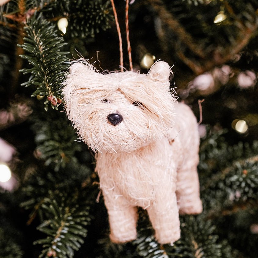 Ornaments - Westie Ornament - Holiday Dog Decor | LIKHÂ - LIKHÂ