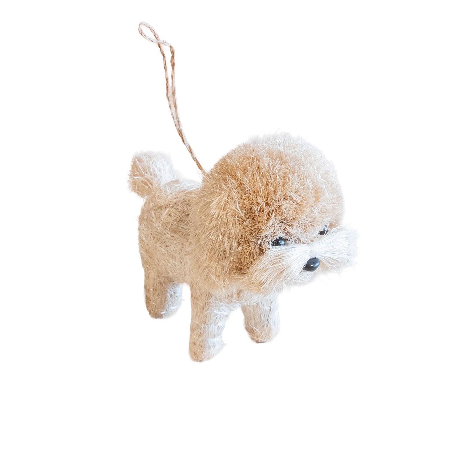 Ornaments - White Poodle Ornament - Artisan Pet Ornament | LIKHÂ - LIKHÂ