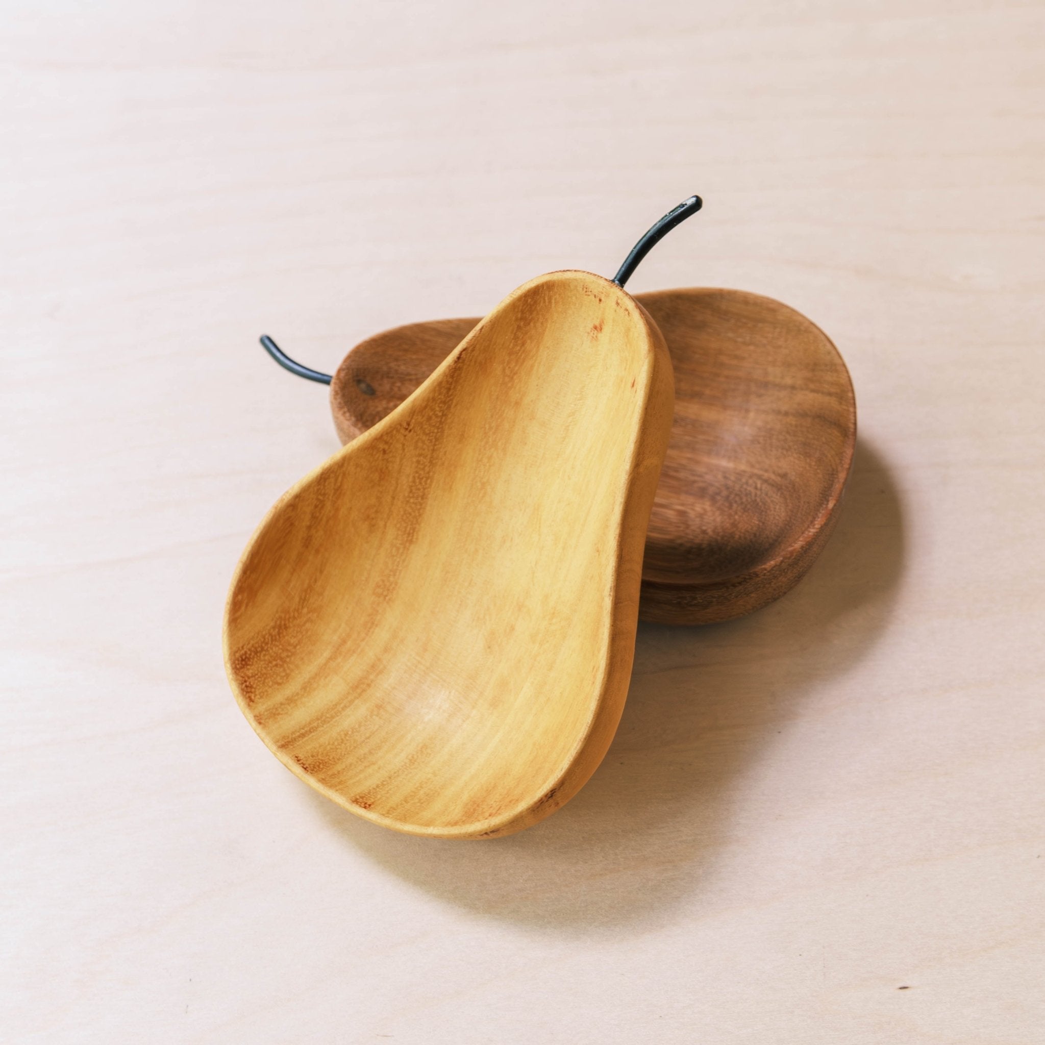 - Pear Wooden Tray - Handcrafted Assorted Wood Serving Trays | LIKHÂ - LIKHÂ