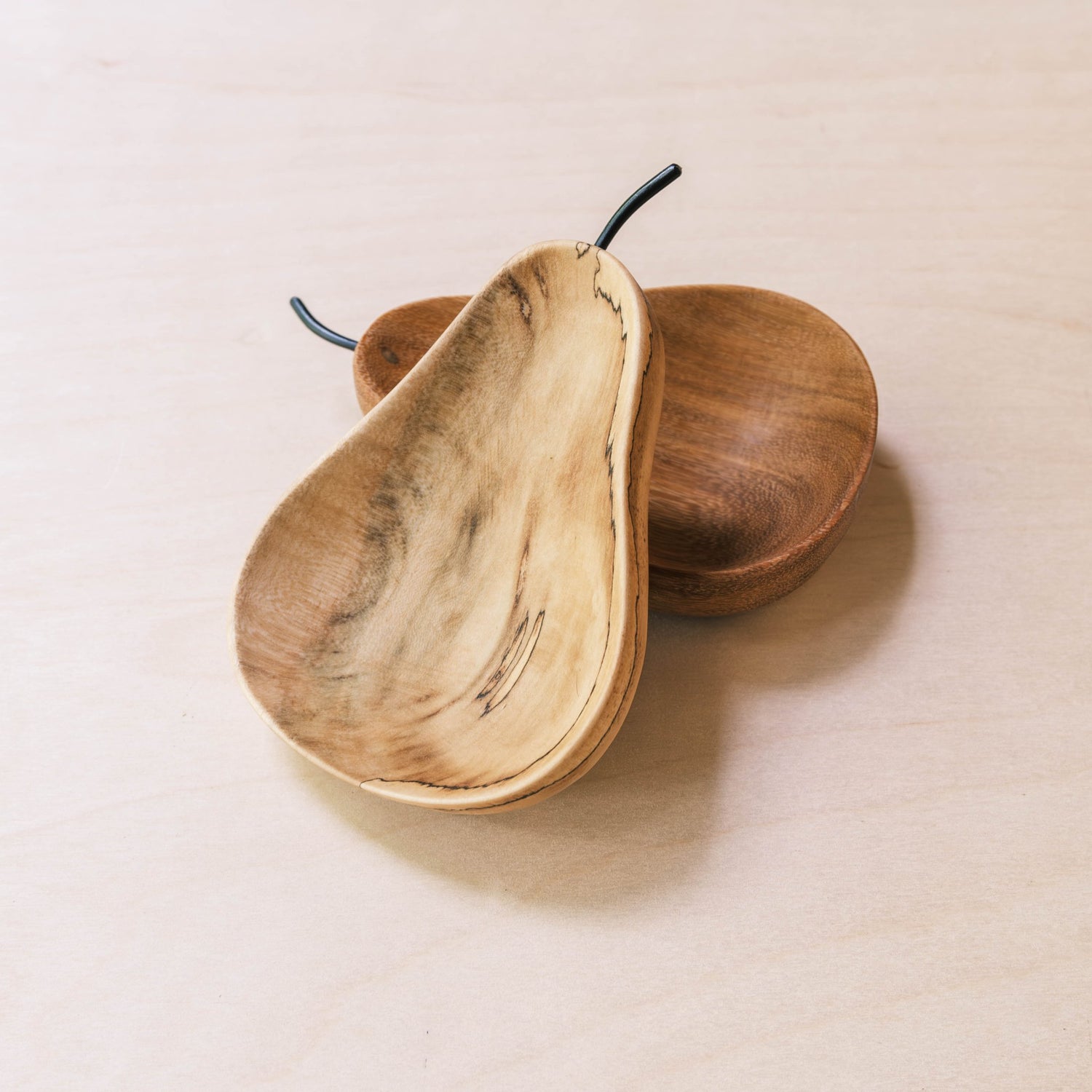 - Pear Wooden Tray - Handcrafted Assorted Wood Serving Trays | LIKHÂ - LIKHÂ
