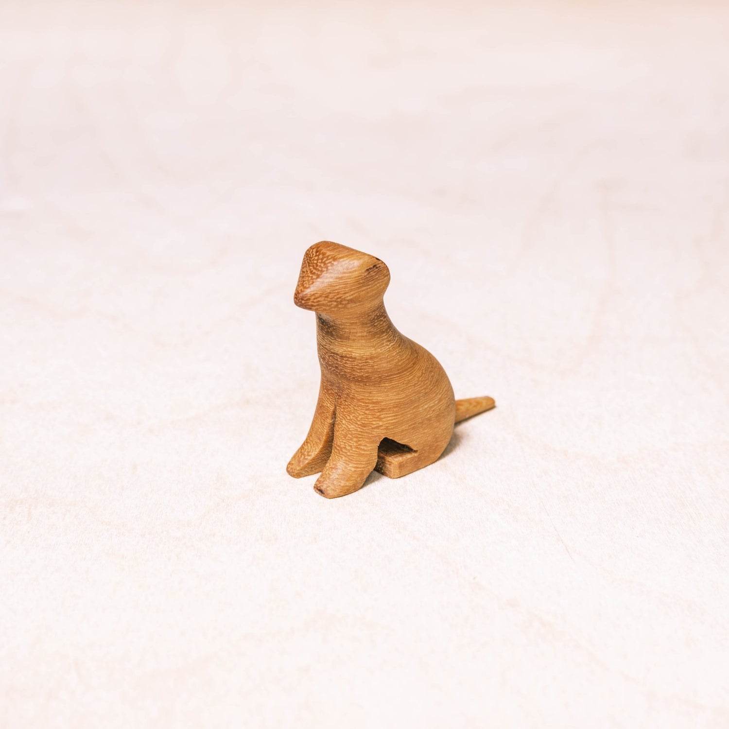 - Small Wood Dog Figurines - Handcrafted Animal Accent | LIKHÂ - LIKHÂ