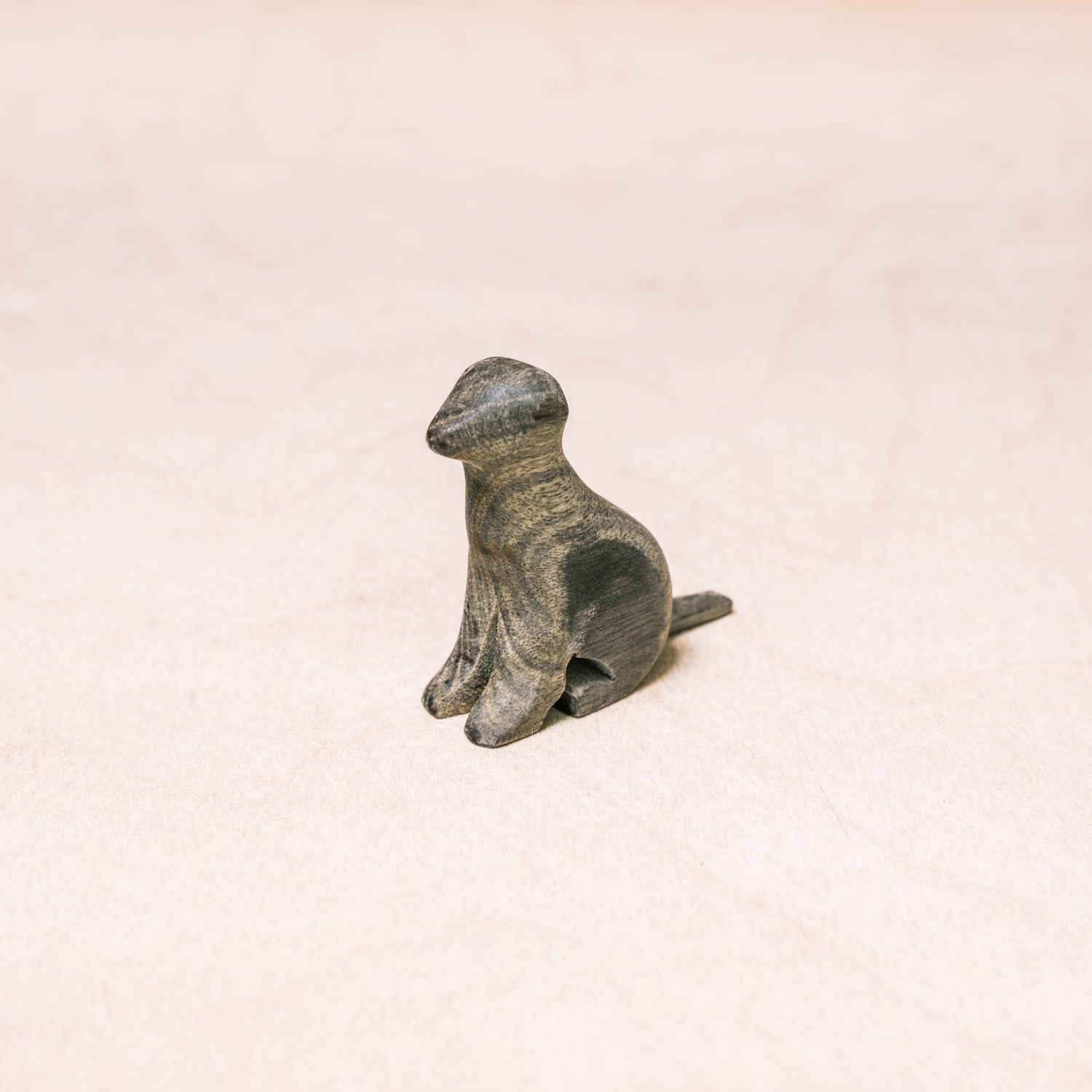 - Small Wood Dog Figurines - Handcrafted Animal Accent | LIKHÂ - LIKHÂ