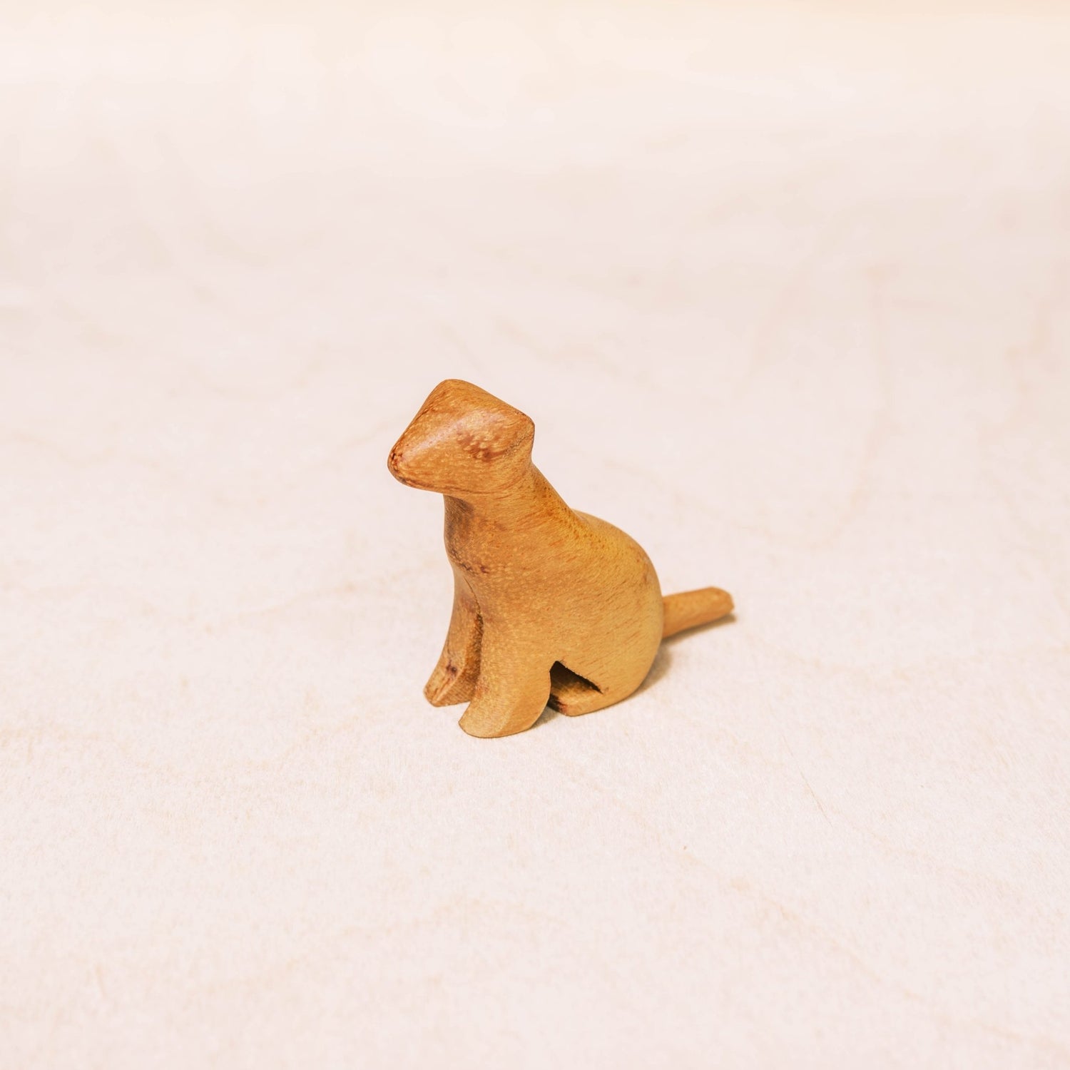 - Small Wood Dog Figurines - Handcrafted Animal Accent | LIKHÂ - LIKHÂ