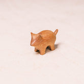 - Wooden Pig Figurines - Small Handcrafted Animal Accent | LIKHÂ - LIKHÂ