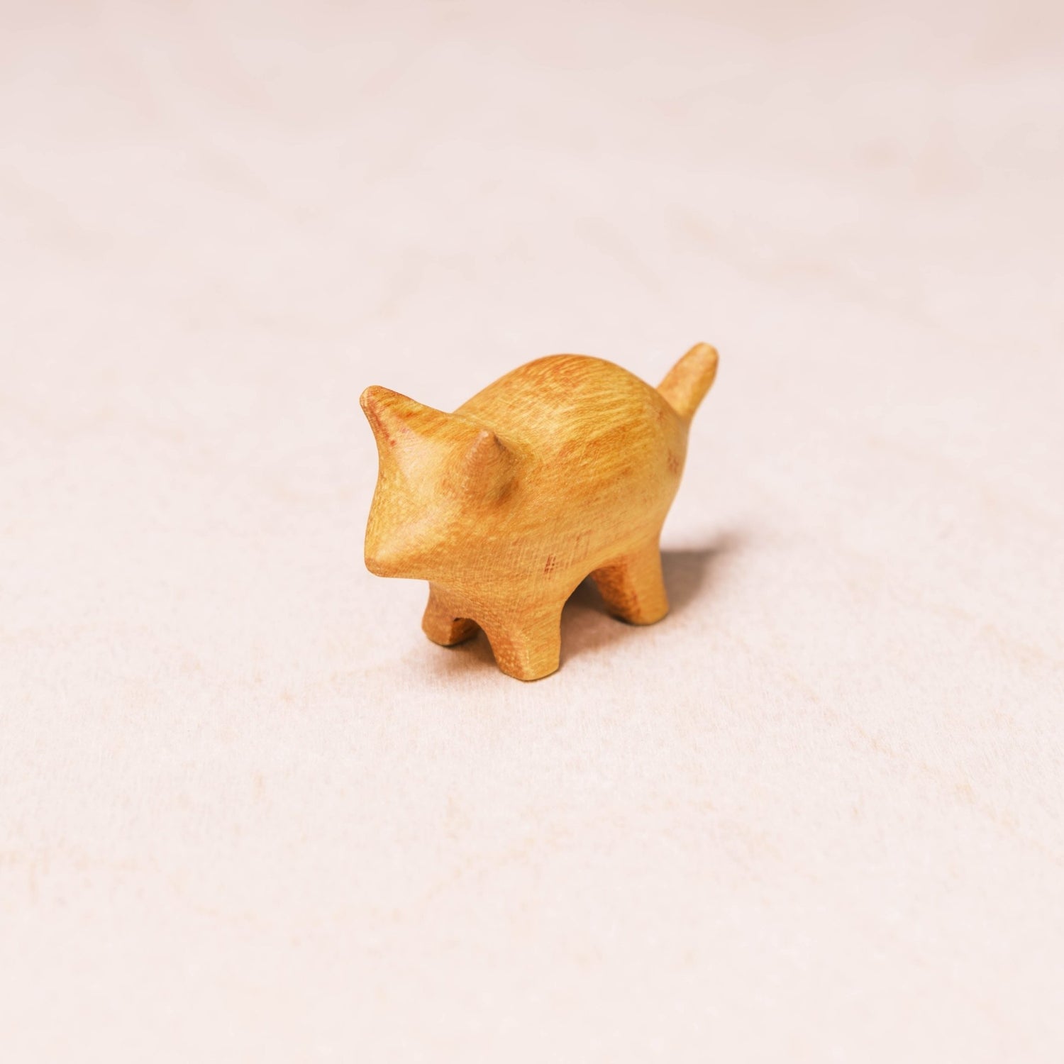 - Wooden Pig Figurines - Small Handcrafted Animal Accent | LIKHÂ - LIKHÂ