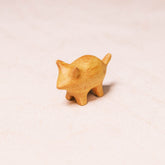 - Wooden Pig Figurines - Small Handcrafted Animal Accent | LIKHÂ - LIKHÂ