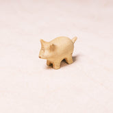 - Wooden Pig Figurines - Small Handcrafted Animal Accent | LIKHÂ - LIKHÂ