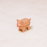 - Wooden Pig Figurines - Small Handcrafted Animal Accent | LIKHÂ - LIKHÂ