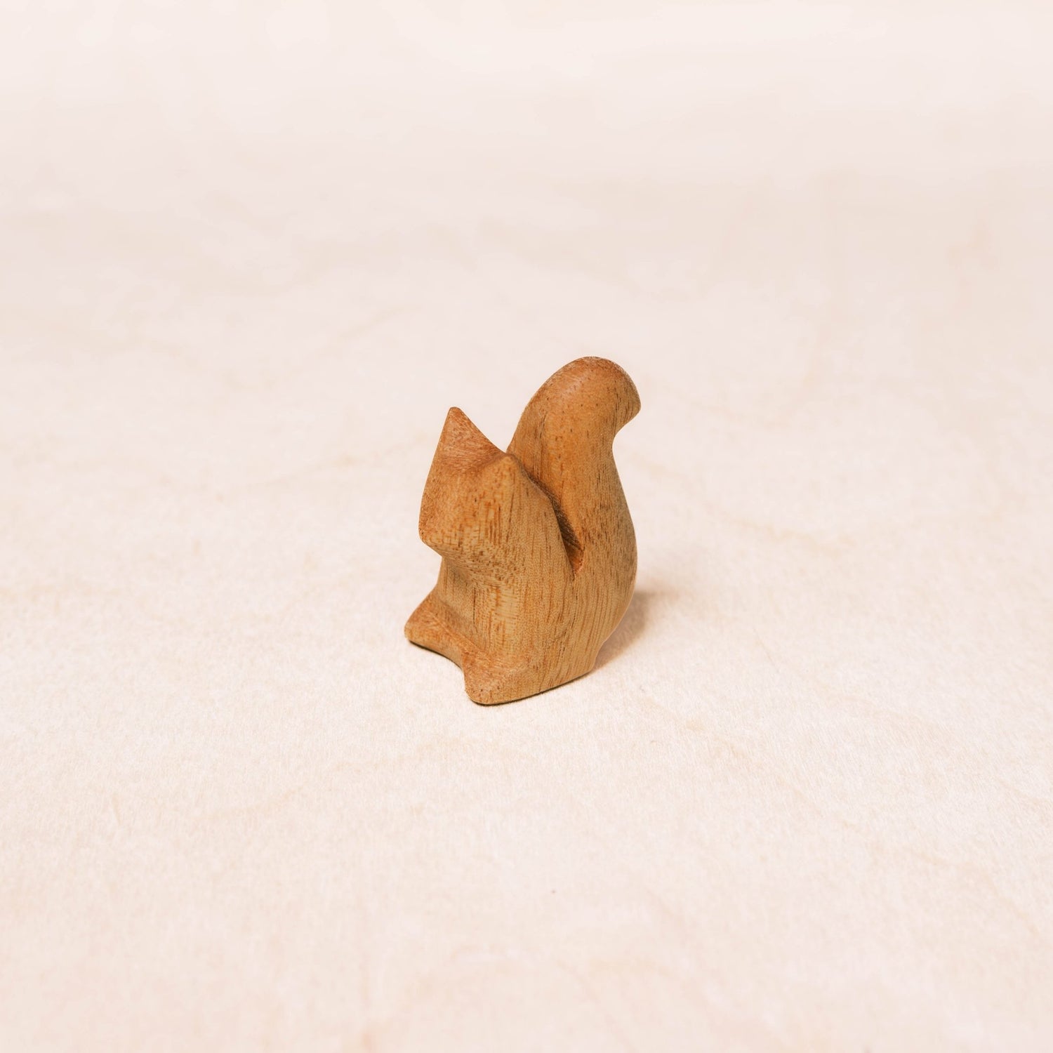 - Wooden Squirrel Figurines - Small Handcrafted Animal Accent | LIKHÂ - LIKHÂ