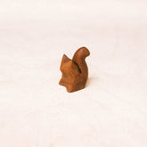 - Wooden Squirrel Figurines - Small Handcrafted Animal Accent | LIKHÂ - LIKHÂ
