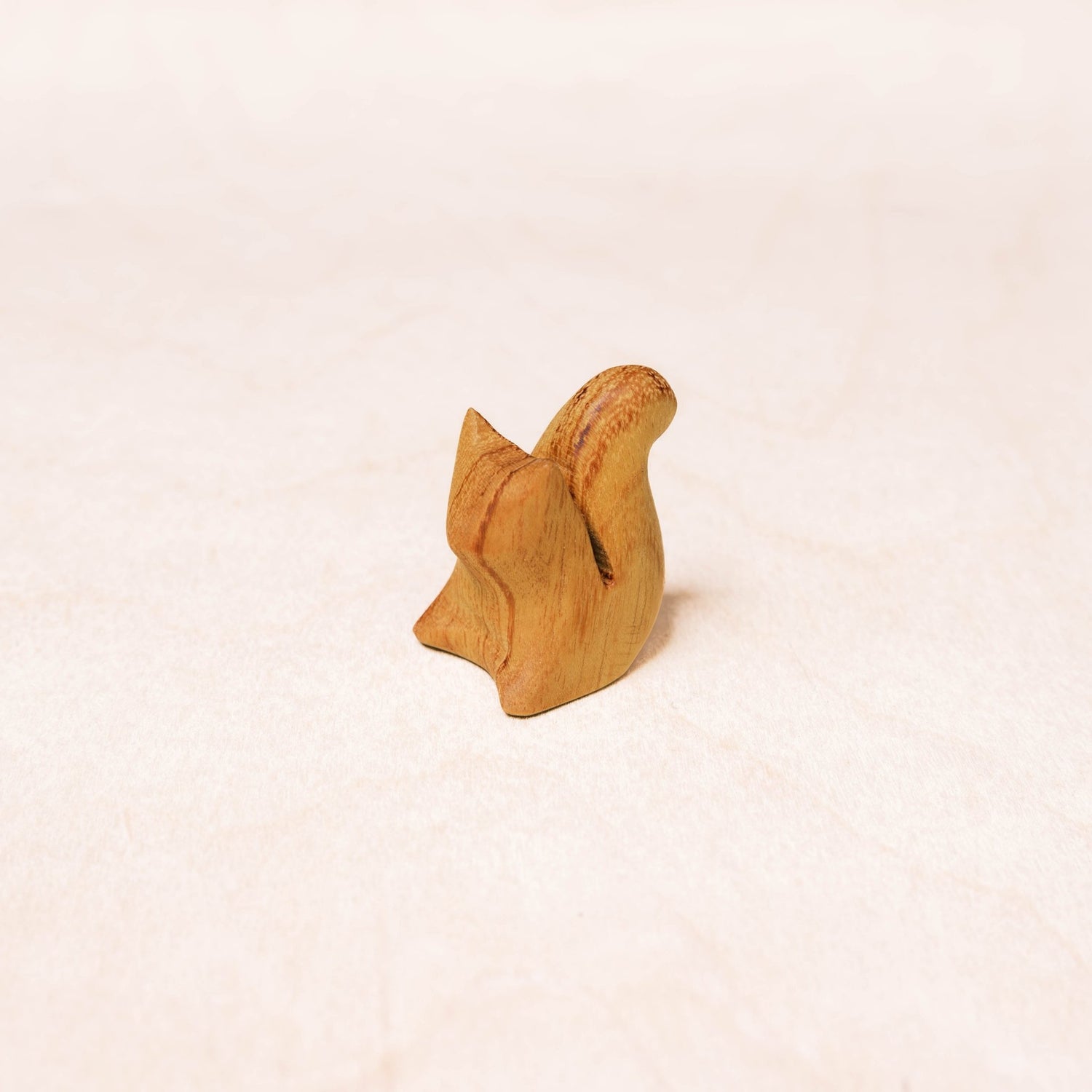 - Wooden Squirrel Figurines - Small Handcrafted Animal Accent | LIKHÂ - LIKHÂ