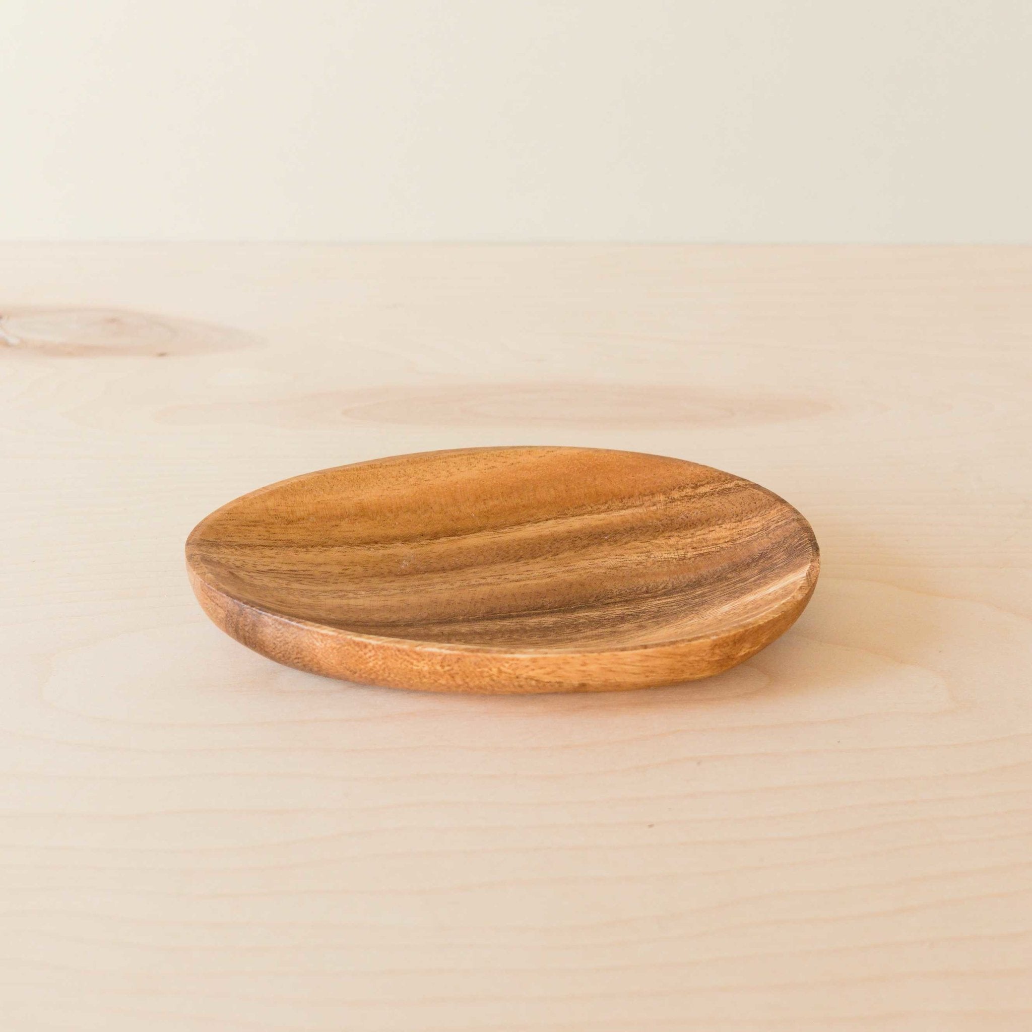 - Acacia Oval 5&quot; Wood Dish | LIKHA - LIKHÂ