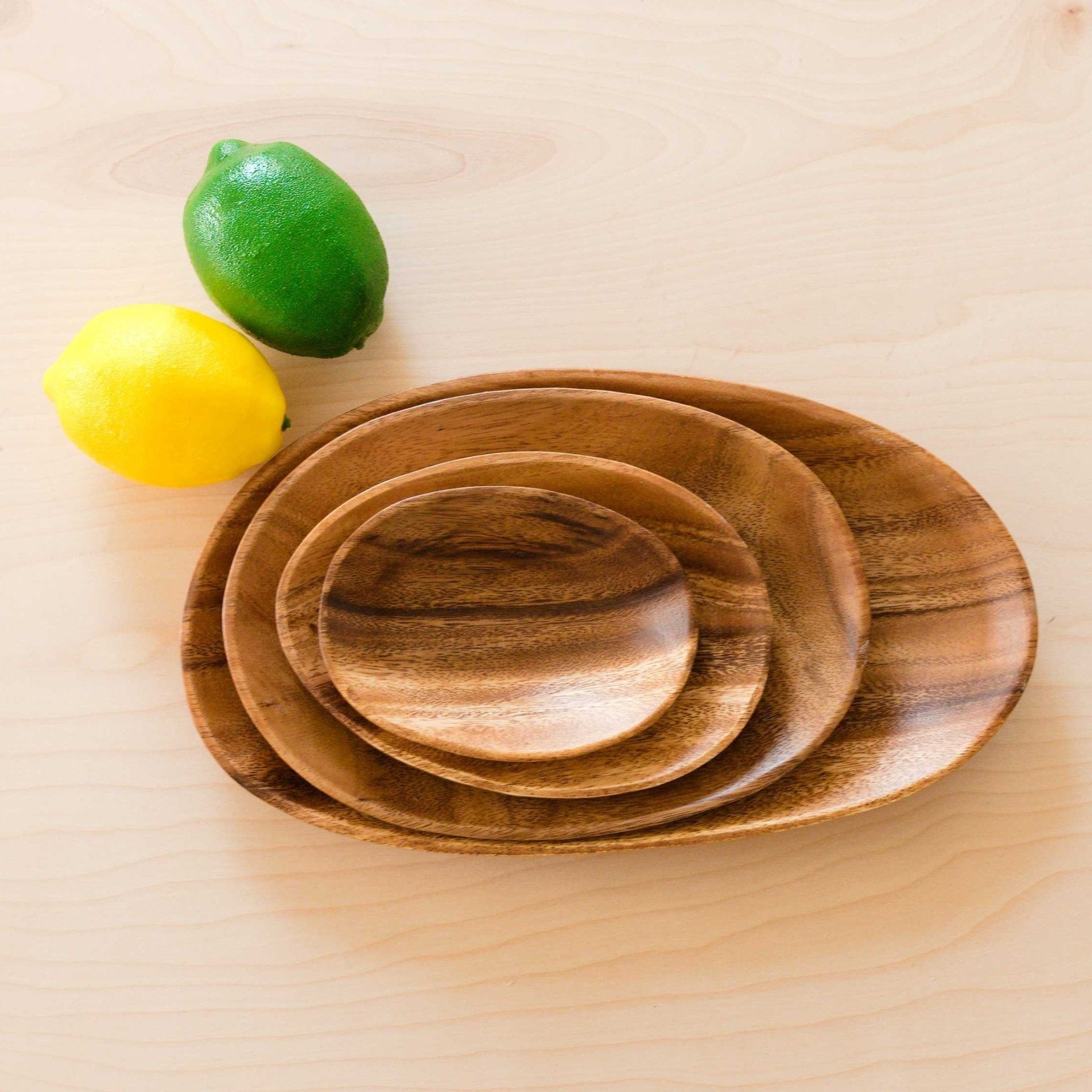 - Acacia Oval 5&quot; Wood Dish | LIKHA - LIKHÂ