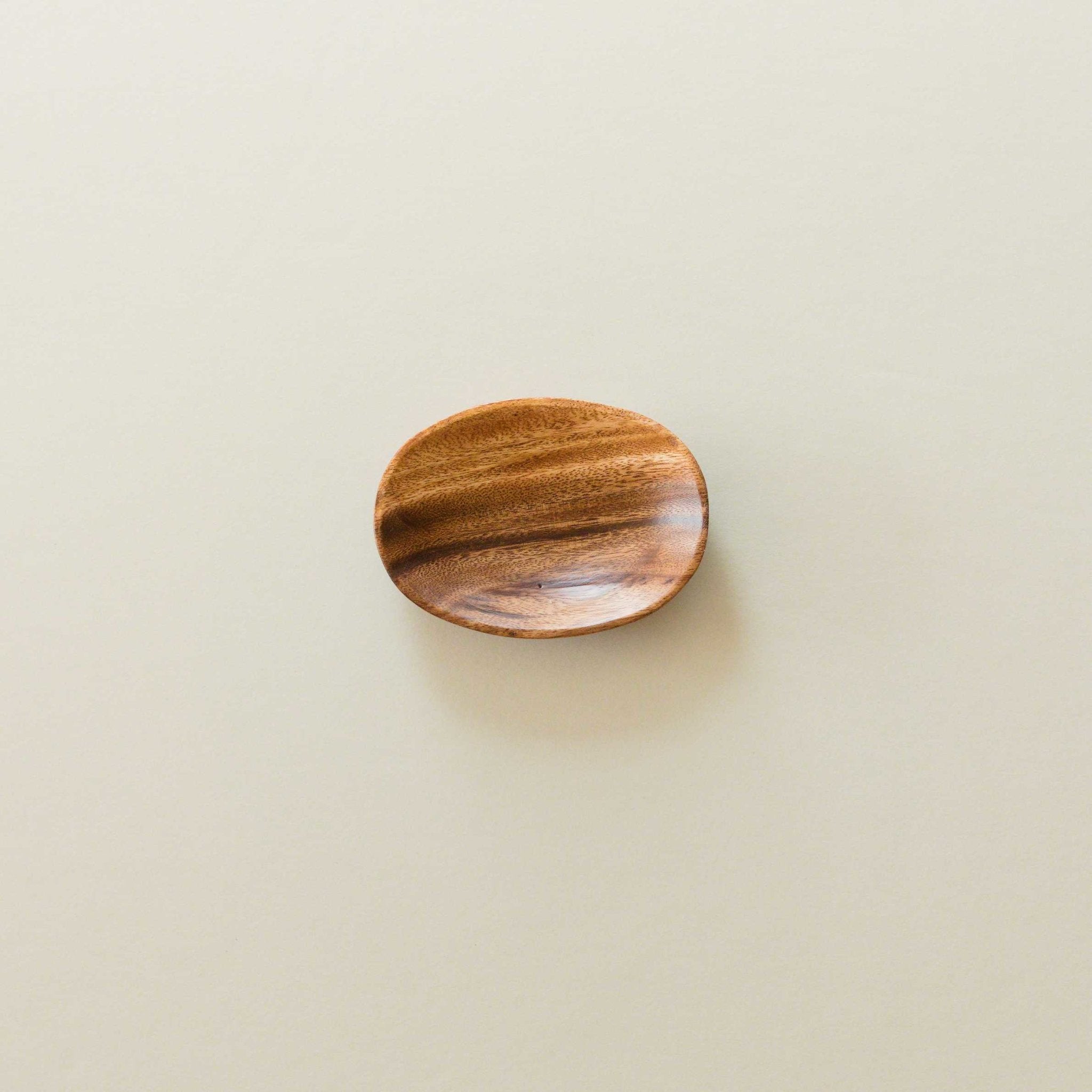 - Acacia Oval 5&quot; Wood Plate - Snack Plate | LIKHA - LIKHÂ