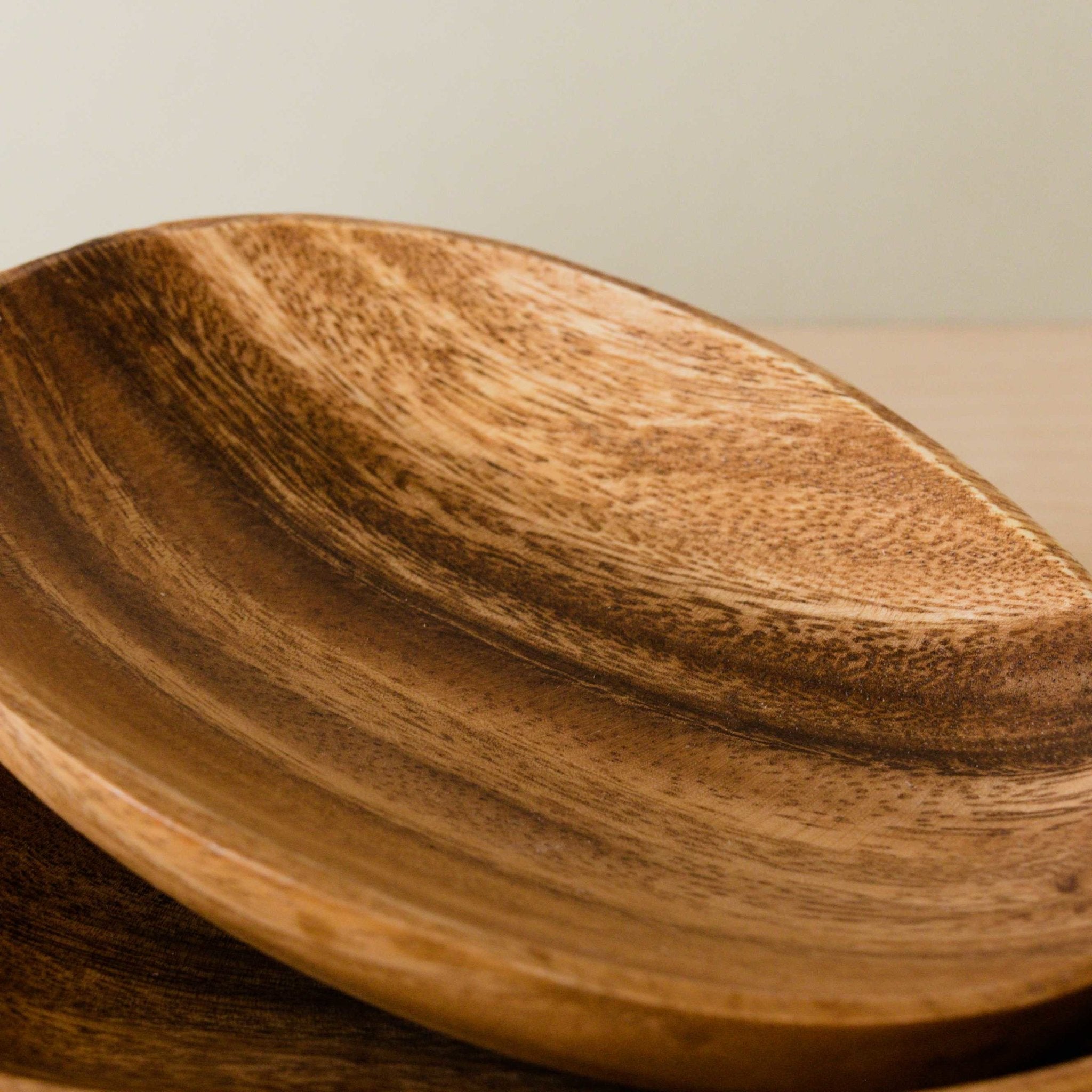 - Acacia Wood 7" Trinket Dish, set of 2 | LIKHA - LIKHÂ