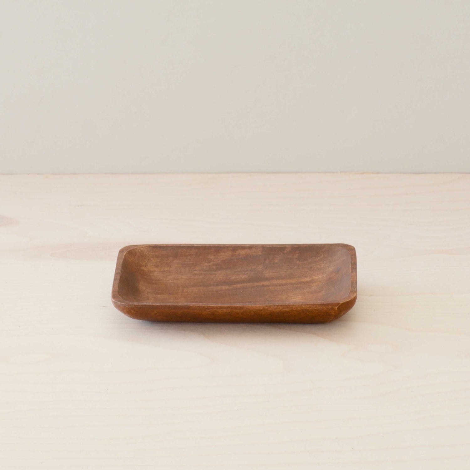 - Acacia Wood Rectangle Dish - Trinket Tray | LIKHA - LIKHÂ