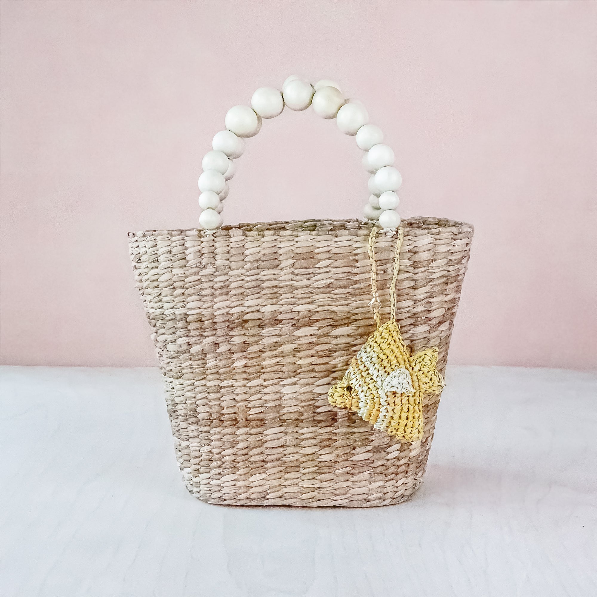 Bag charms - Fish Bag Charm - Raffia Bag Accessories | LIKHA - LIKHÂ