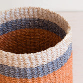 Baskets - Coral Tabletop Mini Basket - Handwoven Baskets | LIKHÂ - LIKHÂ