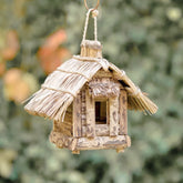 Birdhouse - Square Tiki Birdhouse - Boho Decor | LIKHA - LIKHÂ
