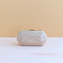Clutches - Dusty Rose Houndstooth Clutch - Straw Clutch | LIKHÂ - LIKHÂ