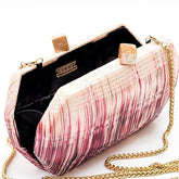 Clutches - Wine Colored Clutch - Woven Clutch Purse | LIKHÂ - LIKHÂ