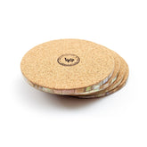 Coasters - Cracked Pearl - Mother of Pearl Coasters | LIKHÂ - LIKHÂ