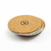 Coasters - White Mother of Pearl Coasters | LIKHÂ - LIKHÂ