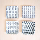 Decorative Plates - Capiz + Acacia Plate - African Leaves, Square | LIKHÂ - LIKHÂ