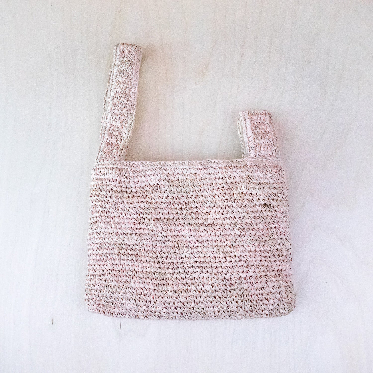Handbags - Dusty Rose Crochet Knot Bag - Straw Purse | LIKHA - LIKHÂ