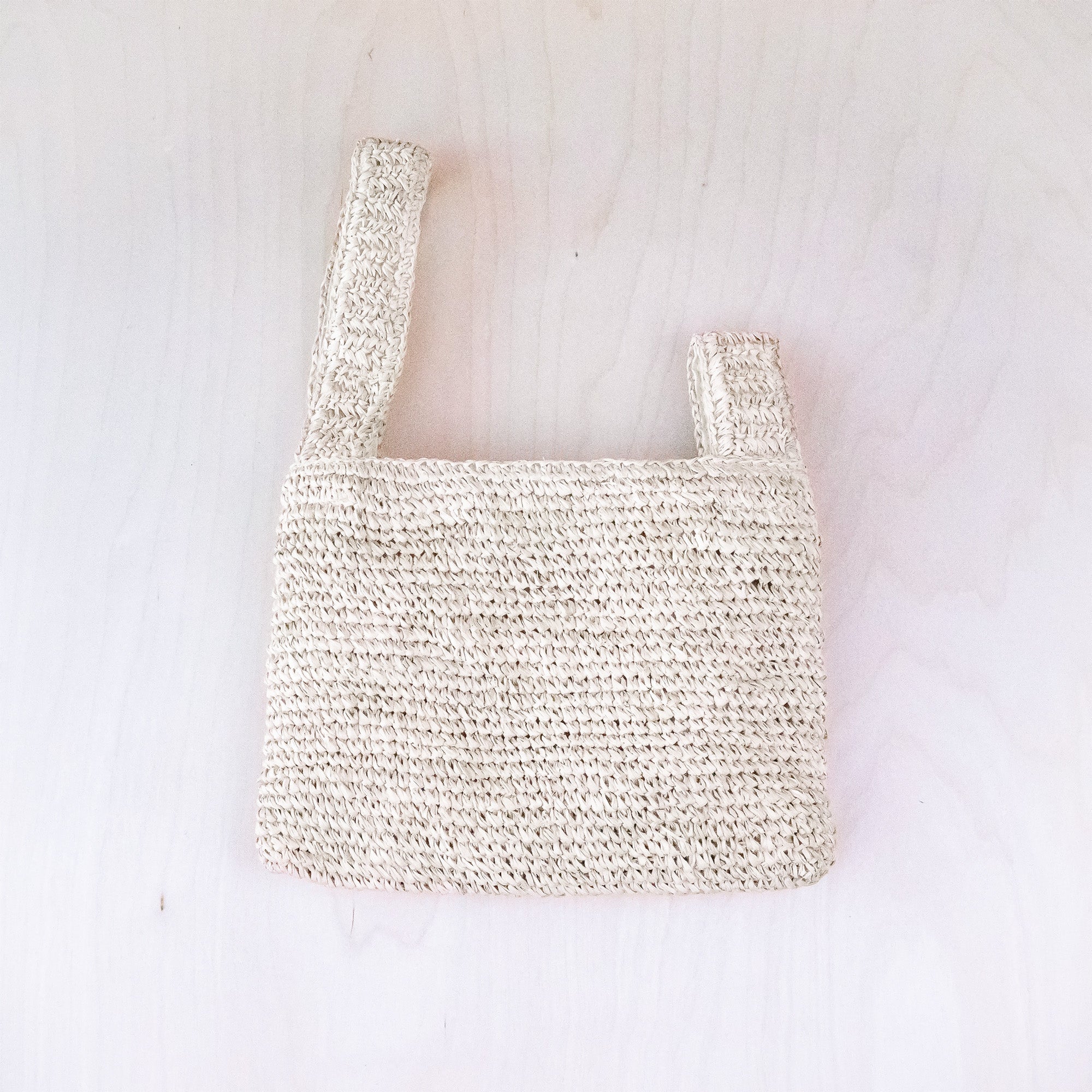 Handbags - Natural Crochet Japanese Knot Bag - Wrist Bag | LIKHA - LIKHÂ