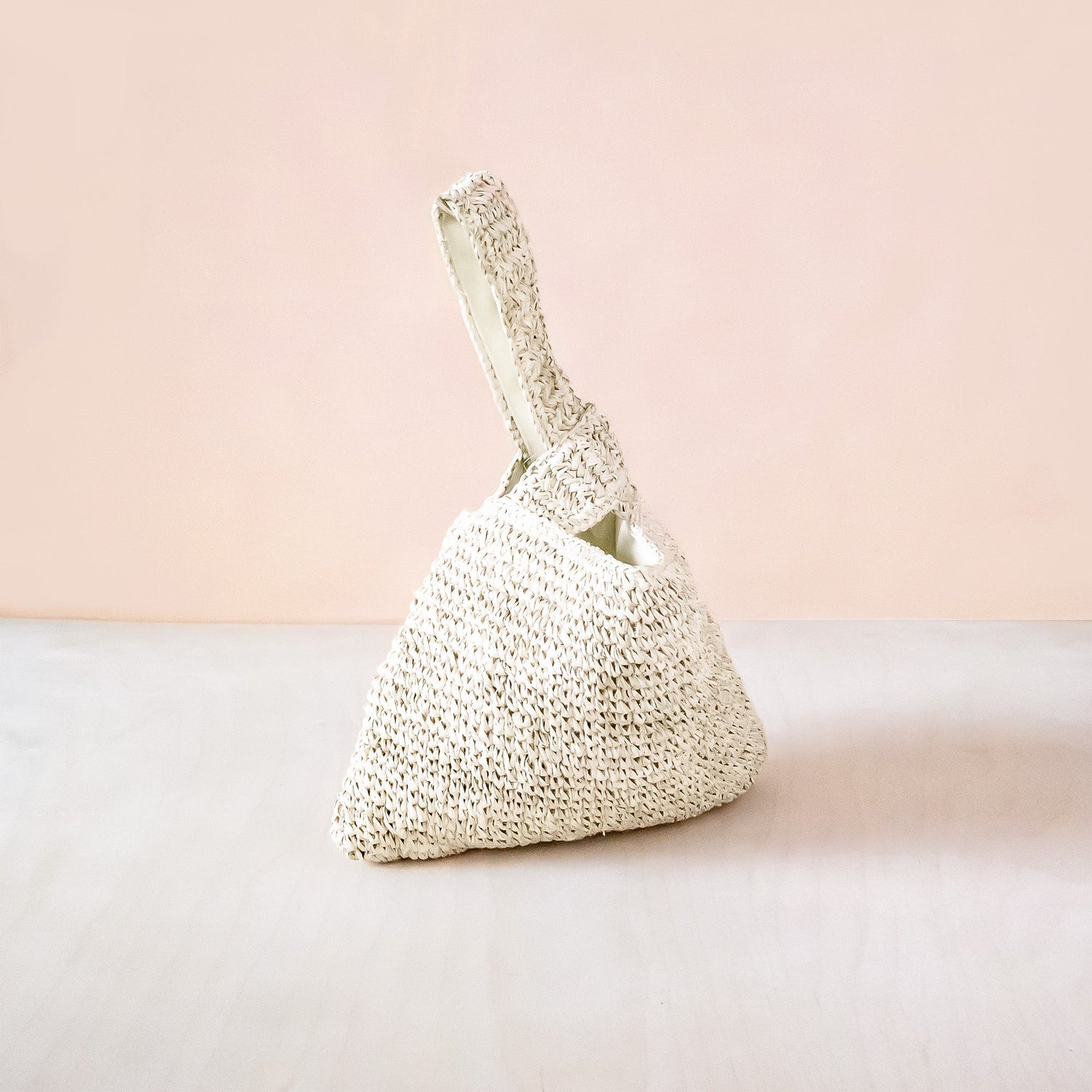 Handbags - Natural Crochet Japanese Knot Bag - Wrist Bag | LIKHA - LIKHÂ