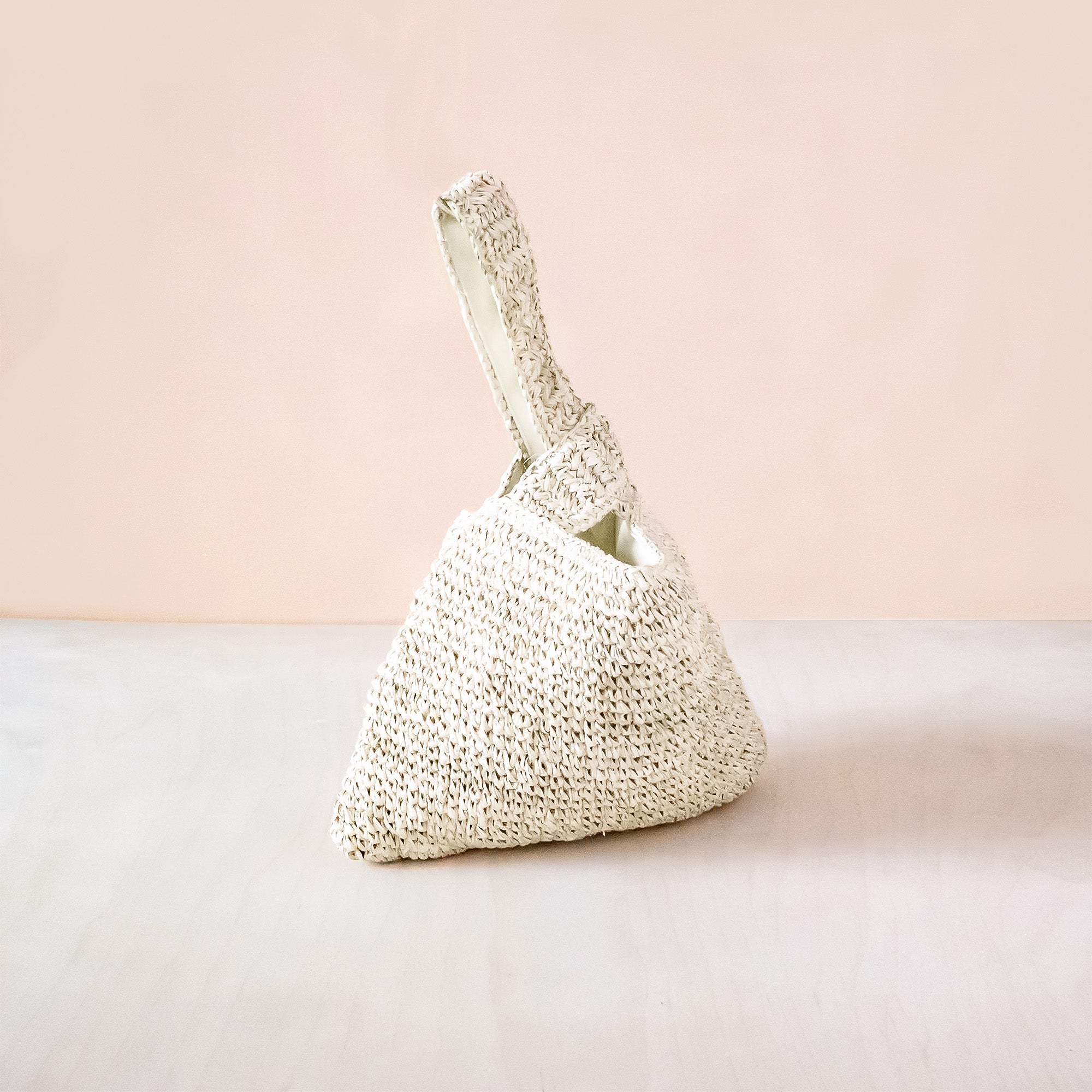 Handbags - Natural Crochet Japanese Knot Bag - Wrist Bag | LIKHA - LIKHÂ