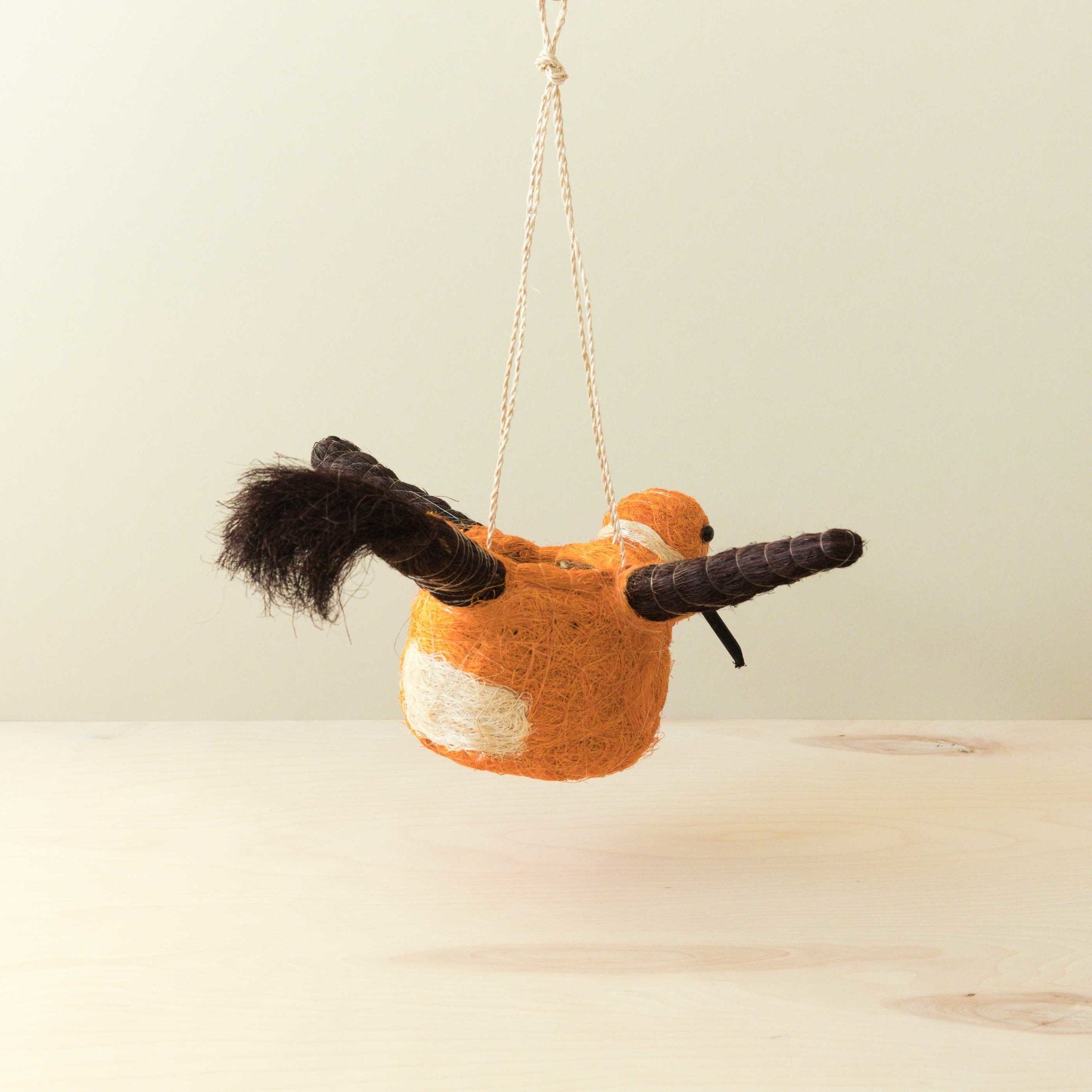 - Hummingbird Planter - Coco Coir | LIKHA x Gilded Frond Clay + Textiles - LIKHÂ