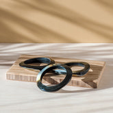 Jewelry - Mother-of-Pearl Bangle, Iridescent Grey - Natural Jewelry | LIKHÂ - LIKHÂ